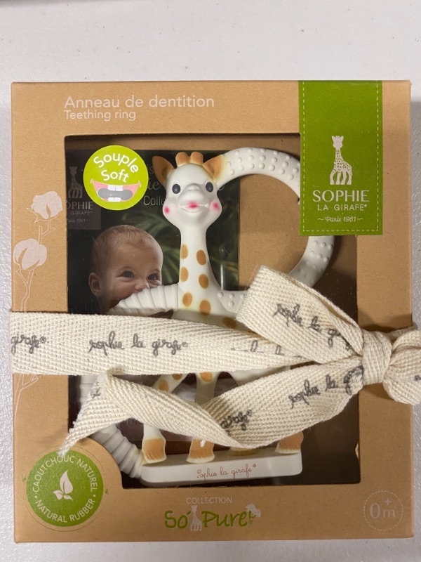 Photo 1 of Vulli So'Pure Teether, Sophie The Giraffe