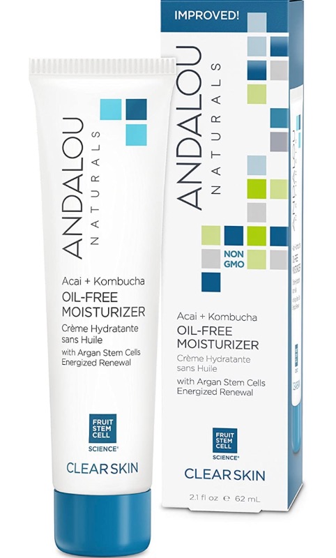 Photo 1 of Andalou Naturals Acai + Kombucha Oil-Free Moisturizer, White Tea, 2.1 Fl Oz