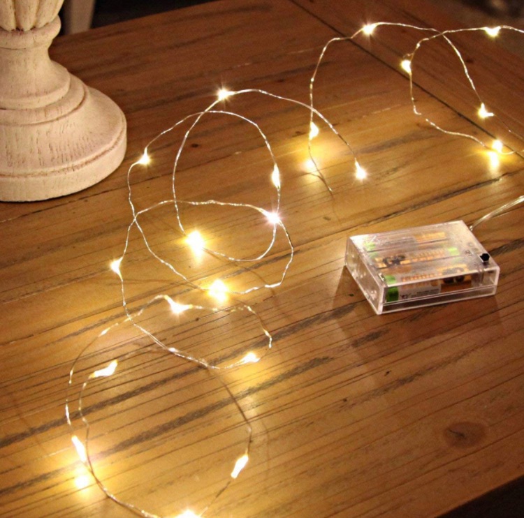 Photo 1 of 2 pack fairy lights with battery packs warm white 