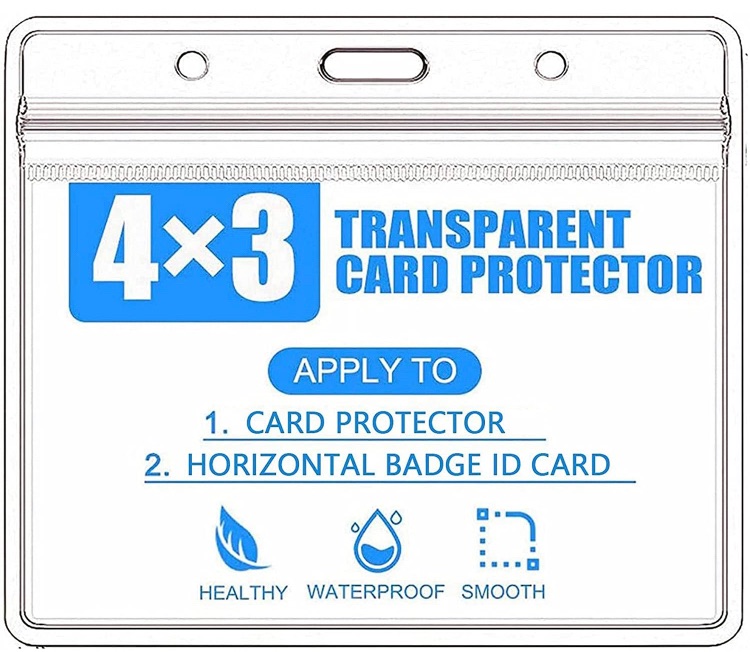 Photo 3 of Aigee 3PCS CDC Vaccination Card Protector, 4 X 3 in Immunization Record Vaccine Horizontal ID Card Name Tag Badge Cards Holder,Clear Vinyl Plastic Sleeve Pouch with Waterproof Type Resealable Zip

10 PCS Vaccinne Card Protector Waterproof, Clear CDC Card 