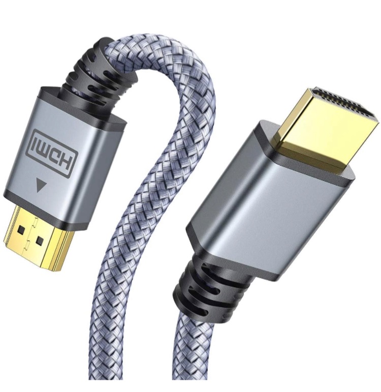 Photo 1 of HDMI Cable 3.3ft, AINOPE High Speed 18Gbps 4K HDMI 2.0 Cable, Supports 4K HDR,3D,2160p,1080p,Ethernet and Audio Return 30AWG Braided HDMI Cord, 60HZ Compatible UHD TV,PS4,PS3,Blu-ray,PC,Projector