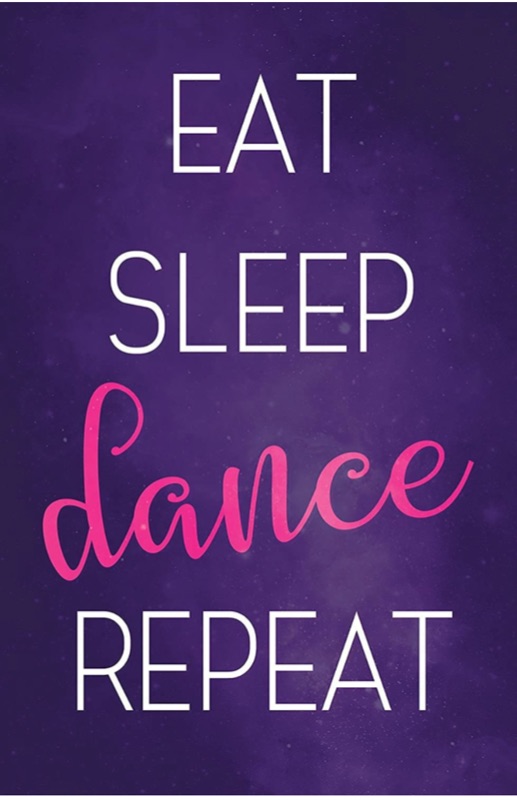 Photo 1 of Damdekoli Eat Sleep Dance Poster - 11x17 Inches