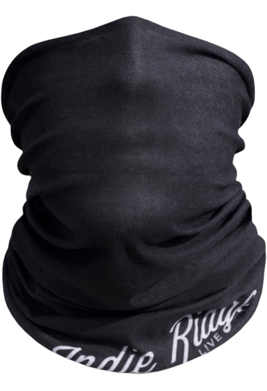 Photo 1 of Black Motorcycle Face Mask By Indie Ridge - Dust and Wind Riding Outdoor Neck Gaiter