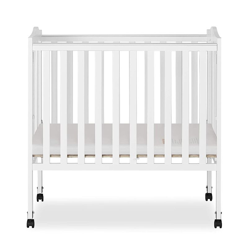 Photo 1 of Dream On Me 2-in-1 Lightweight Portable Crib, White