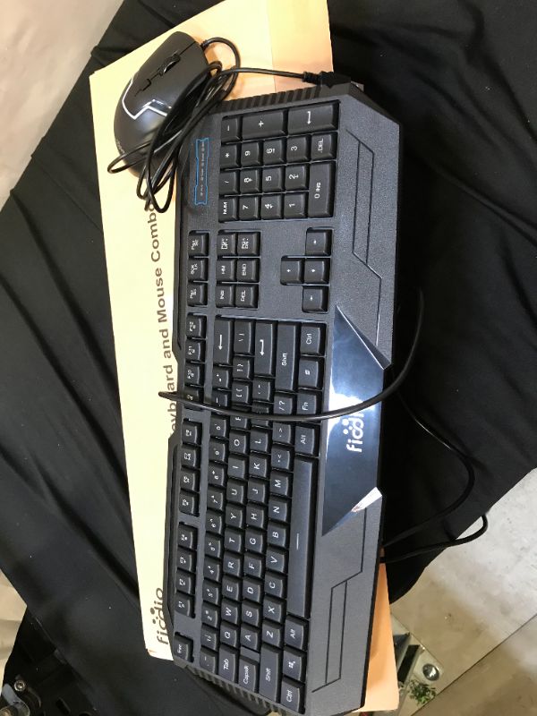 Photo 1 of FIODIO Wired Gaming Keyboard and Mouse Combo