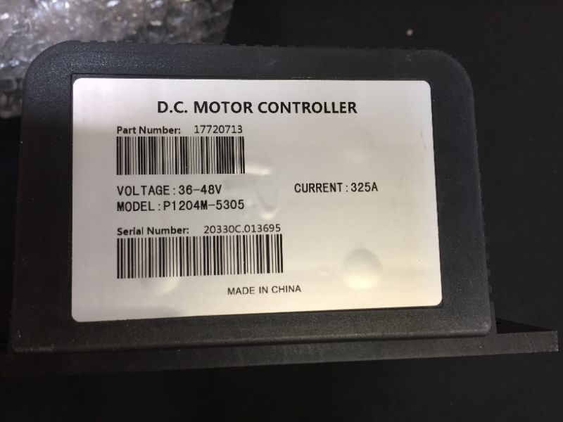 Photo 1 of D.C. motor controller 