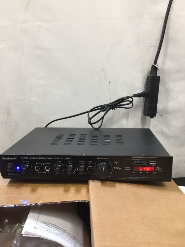 Photo 1 of karaoke receiver 