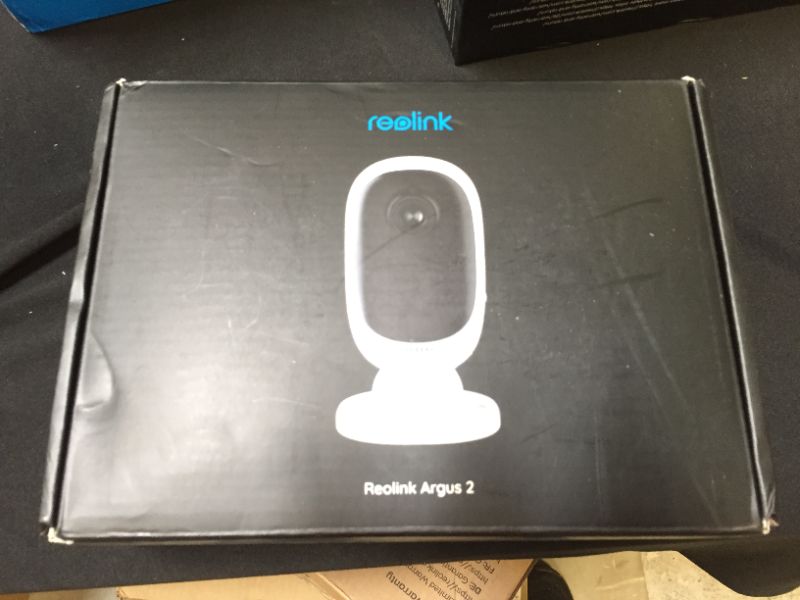 Photo 3 of Security Camera Outdoor, Wireless Rechargable Battery Powered, 1080P Starlight Night Vision, PIR Motion Video for Home Surveillance, Support Google Assistant/Cloud Service/SD Slot | Reolink Argus 2 - open box - possible missing pieces
