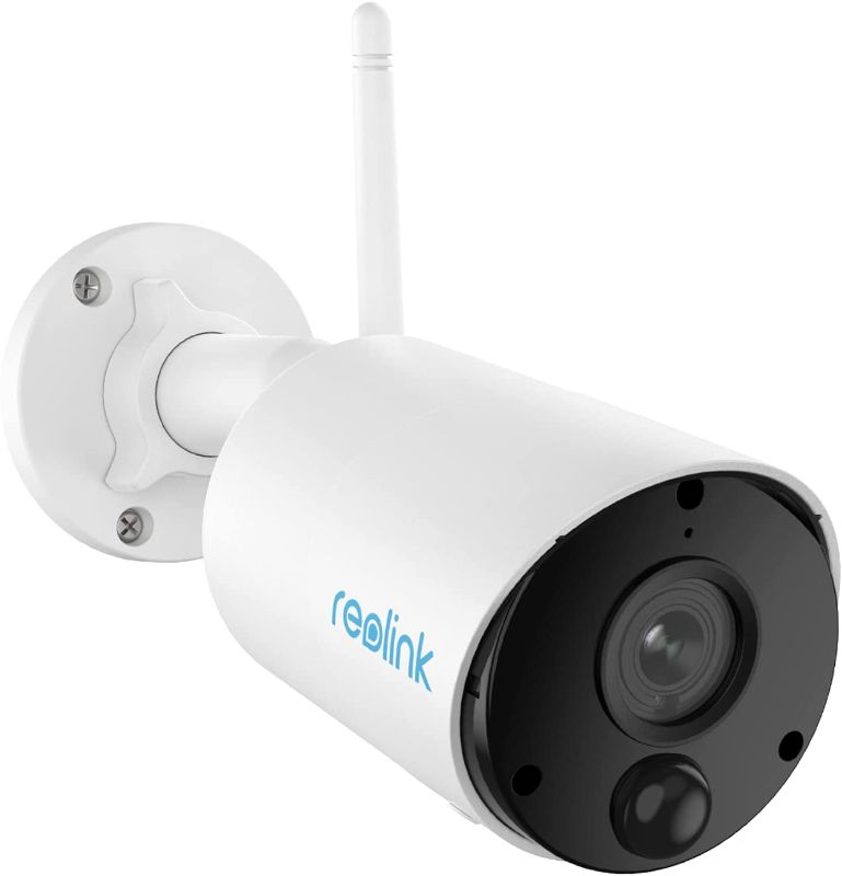 Photo 1 of Reolink 1080P HD Wireless Security Camera Outdoor, Rechargeable Battery-Powered Smart WiFi Camera, Night Vision, 2-Way Talk, Works with Alexa, Cloud/Local SD Storage, Argus Eco - open box - used - possible missing pieces
