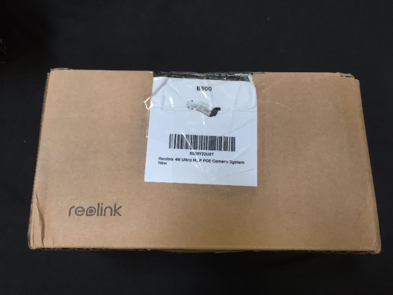 Photo 2 of REOLINK 4K PoE Outdoor Camera, Smart Human/Vehicle Detection and Playback, Work with Smart Home IP Security Camera, Timelapse, Up to 256GB Micro SD Storage for 24/7 Recording - open box - possible missing pieces 