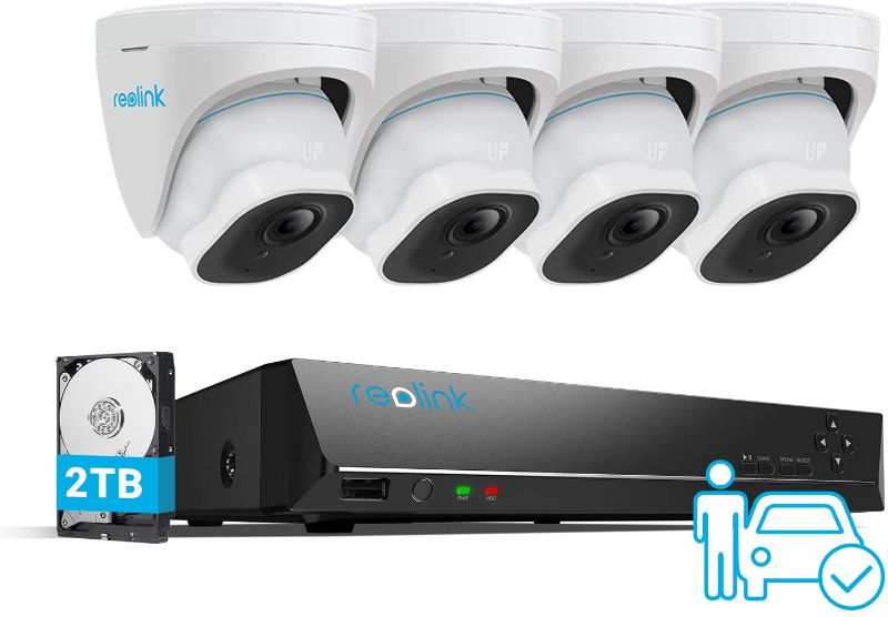 Photo 1 of REOLINK Security Camera System, 4pcs 