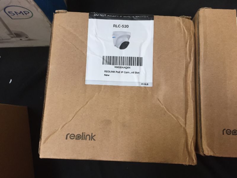 Photo 2 of REOLINK PoE IP Camera Outdoor 5MP(2560x1920 at 30 FPS) HD Video Surveillance Work with Smart Home, 100ft IR Night Vision, Motion Detection, Up to 128GB Micro SD Card(Not Included), RLC-520 - factory seal
