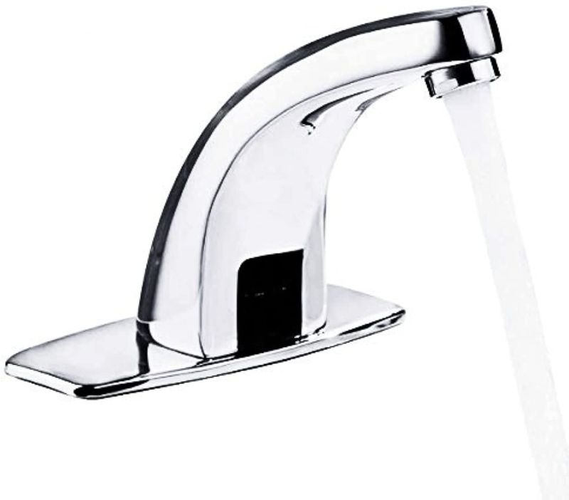 Photo 1 of Yosoo Automatic Infrared Sensor Faucet, Zinc Alloy Smart Touchless Sink Faucet Kitchen Bathroom Water Tap
