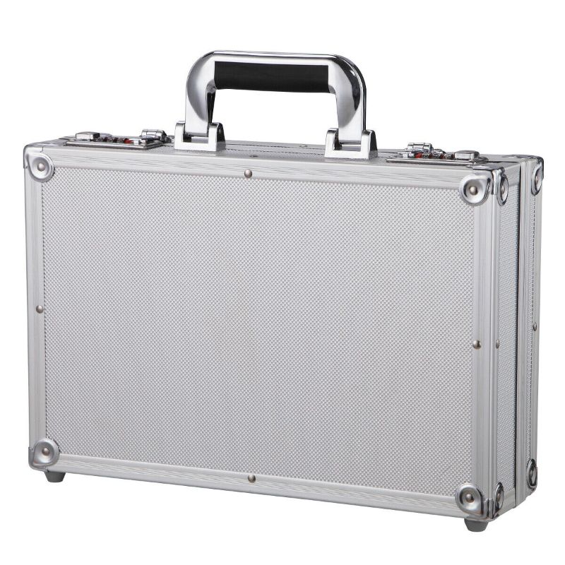 Photo 1 of Aluminium Lockable Electrician Flight Case Tool Box Storage Portable Tool Boxes
