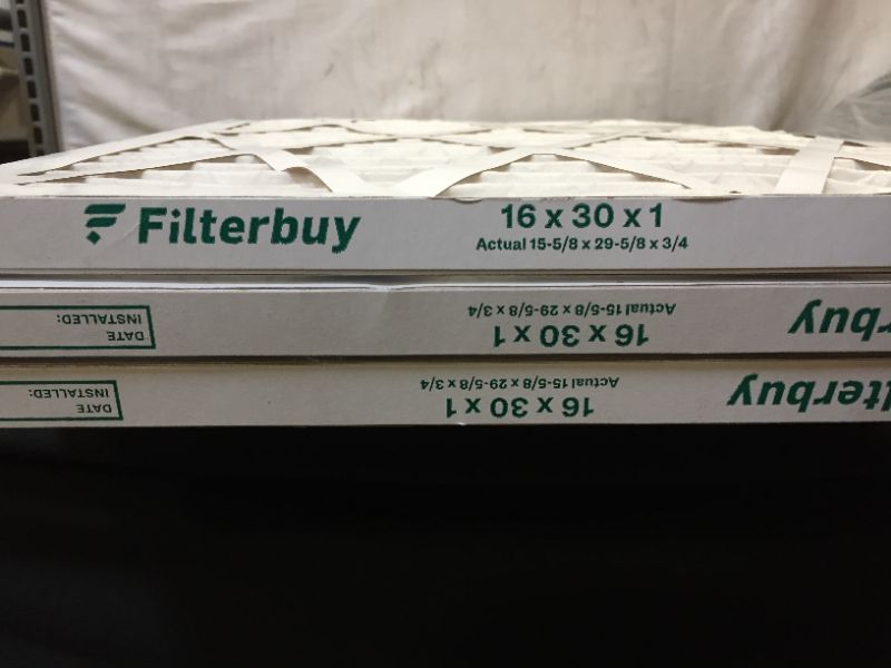 Photo 1 of 3 Air filters 16x30x1