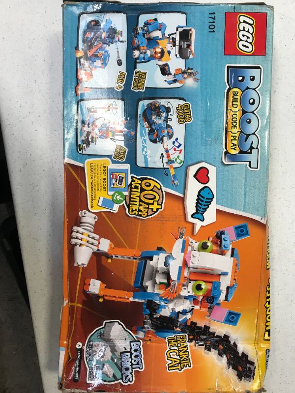 Photo 2 of LEGO Boost Creative Toolbox Frankie the cat