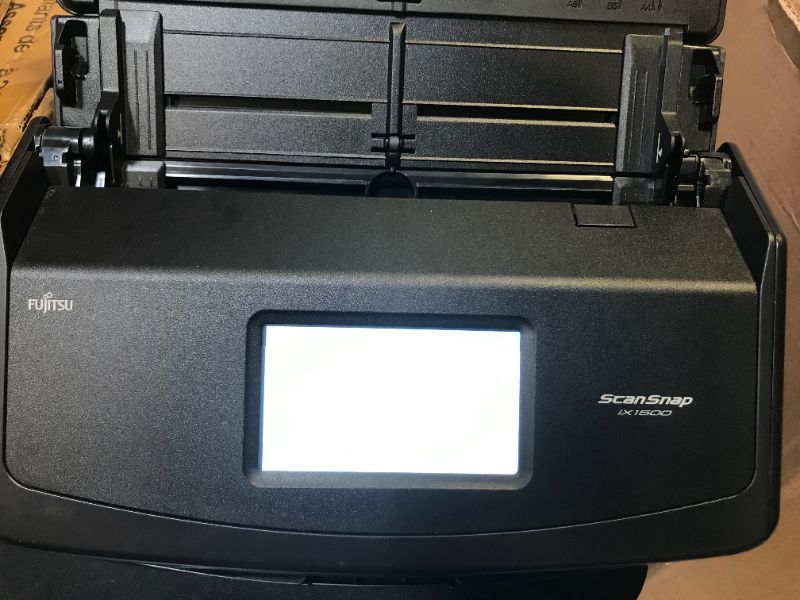 Photo 3 of Fujitsu ScanSnap iX1500 Document Scanner (Black)