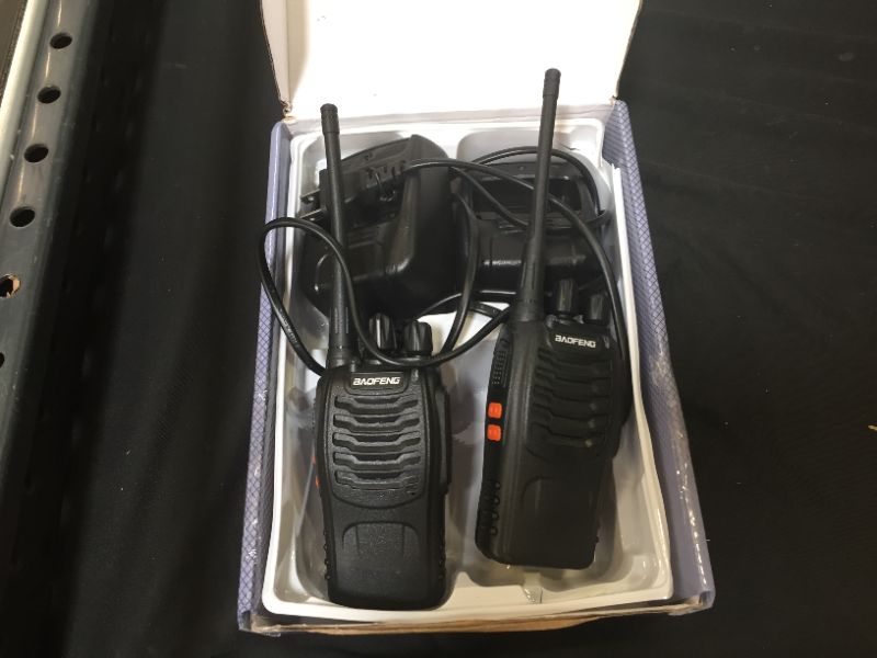 Photo 1 of baofeng two way radio