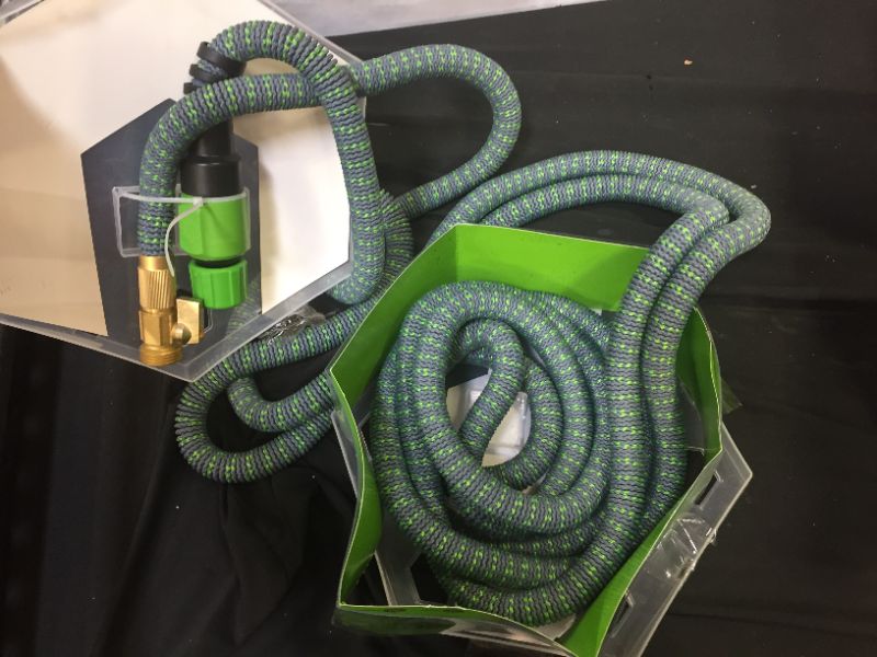 Photo 2 of 5/8 in. Dia. x 50 ft. Burst Proof Expandable Garden Water Hose