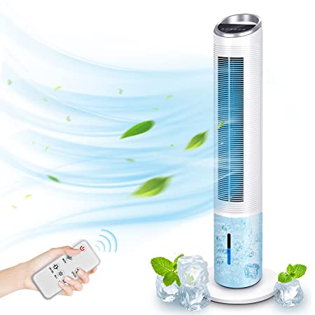 Photo 1 of Portable Air Conditioner - Personal Evaporative Cooler, 3 Speeds, 12-Hour Timer, Humidifiers Function for Garage, Home, Office, Room
