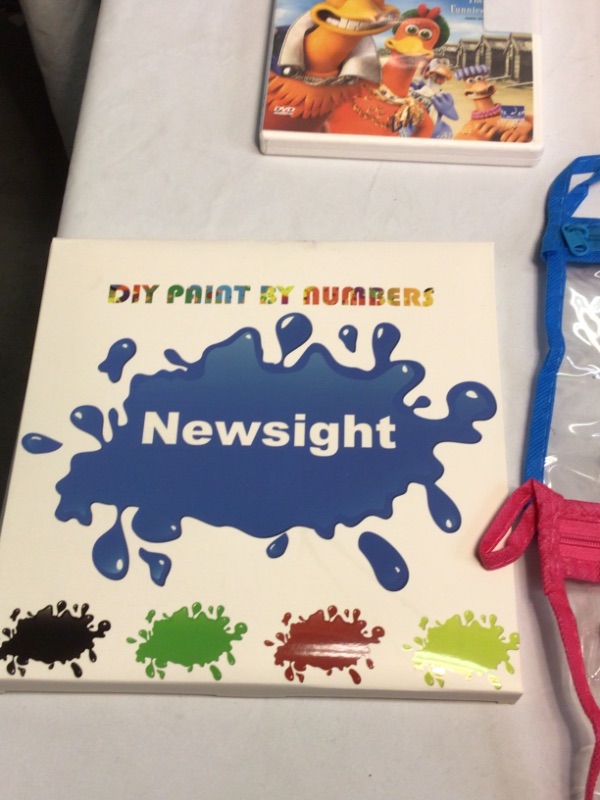 Photo 1 of Bundle of Toys for Girls and Boys- 2 Jump Ropes, Kite, DIY Paint by Numbers,  Plush Fluffy Diary (160 pgs), Ceramic  Jewelry Painting Kit, Action Figurine, Stickers, Book Marks, Glowing Stars that stick to Wall, Play Money, Book A Little Spot of Love, DVD