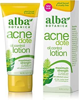 Photo 1 of 
Roll over image to zoom in
Alba Botanica Acnedote Maximum Strength Oil Control Lotion, 2 Oz 