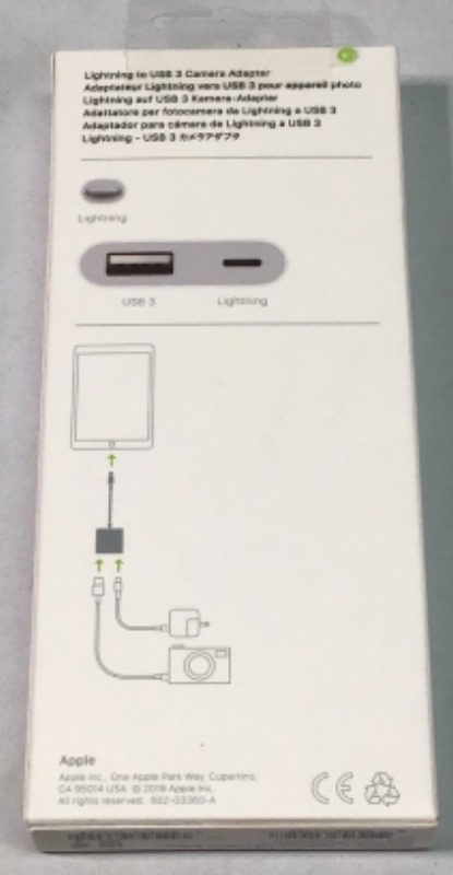 Photo 4 of Apple Lightning to USB3 Camera Adapter