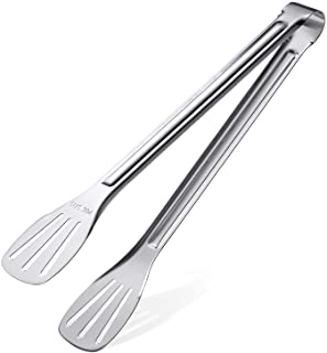 Photo 1 of 2 Pack-Extodry 304 Food Safe-Kitchen Tongs(12'')-Easy to Clean Stainless Steel Cooking Tongs Set,Polished Mirror Silver,Non Stick,Used for Salad,BBQ,Serving Tongs Utensils,Kitchen Gift etc