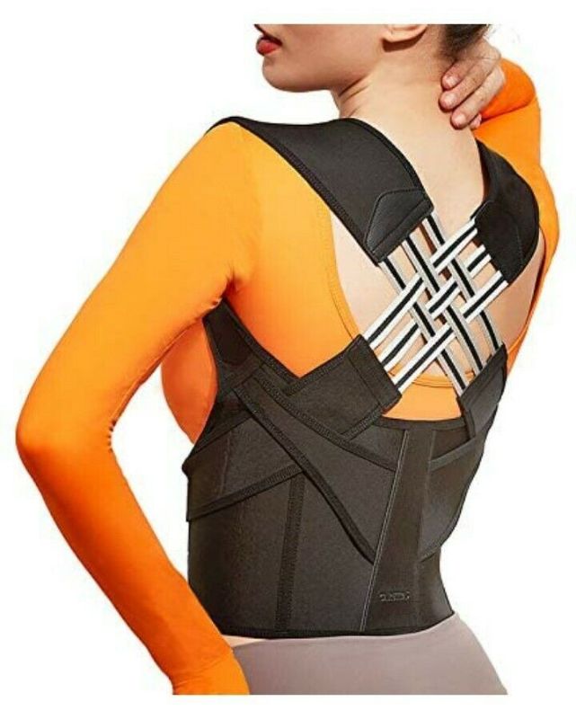Photo 1 of Caretras Posture Corrector for Women Size Large Back and Shoulder Support, Black-Size XL