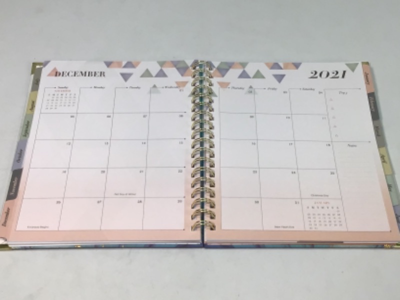 Photo 2 of 2 Planners -Weekly and Monthly Planners- Both are July 2021 thru June 2022