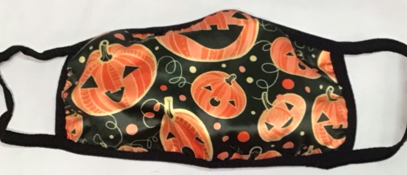 Photo 6 of 5 Pack Halloween Themed ReUsable Cotton Face Masks for Kids- Great for Trick or Treating or Halloween Party-5 Different Designs