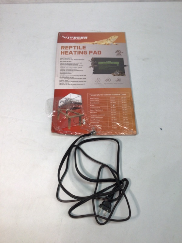 Photo 2 of VIVOSUN Reptile Heating Pad 16W Under Tank Heater for Tropical and Temperate Reptiles