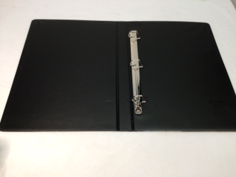 Photo 3 of Cardinal Slant-D Legal-Size 3-Ring Binder, 1" Rings, 43% Recycled, Black