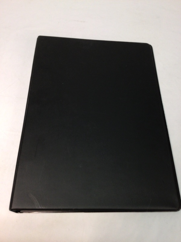 Photo 2 of Cardinal Slant-D Legal-Size 3-Ring Binder, 1" Rings, 43% Recycled, Black