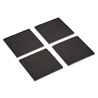 Photo 1 of 2 Packages-Amazon Basics Anti Slip Furniture Pads, Black, 4-Pack per Package- 8 Total Pads