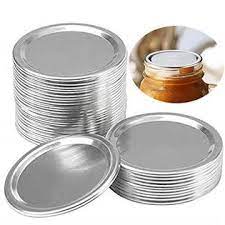 Photo 1 of  24 PCS WIDE MOUTH CANNING LIDS 86MM