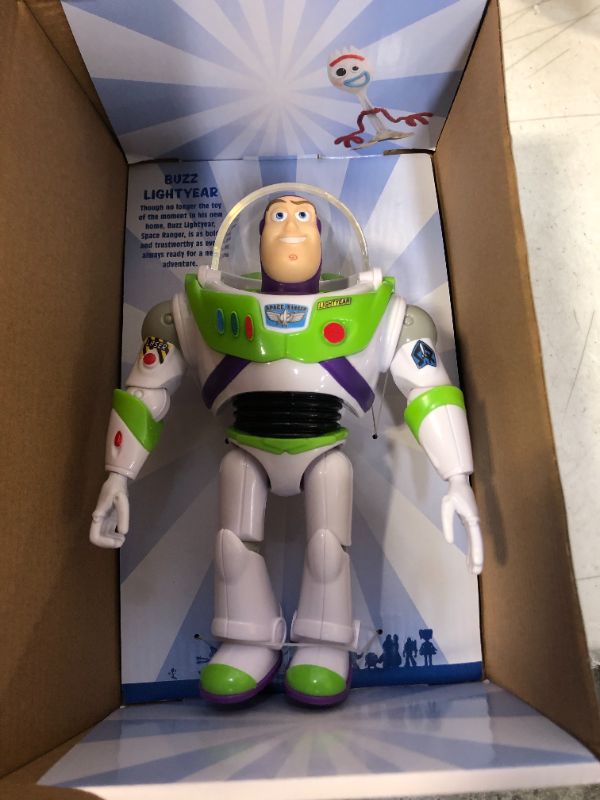 Photo 2 of Disney Pixar Toy Story Buzz Lightyear with Shield Figure
Brand: Toy Story 4