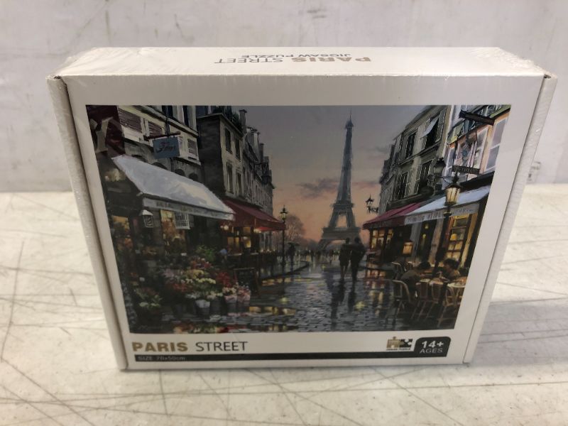 Photo 1 of 100 PIECES PARIS STREET JIGSAW PUZZLE 