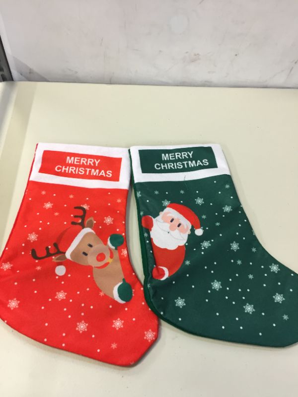 Photo 1 of CHRISTMAS STOCKINGS 2 PACK