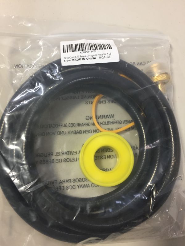 Photo 1 of CIRCLECORD 6 FT PROPANE HOSE FOR 1LB