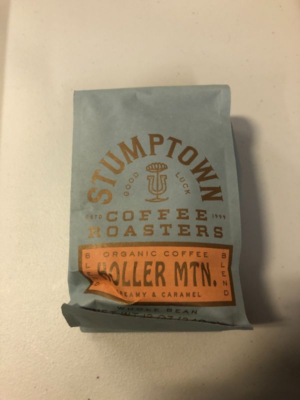 Photo 1 of Stumptown Coffee Roasters, Holler Mountain - Organic Whole Bean Coffee - 12 Ounce Bag, Flavor Notes of Citrus Zest, Caramel and Hazelnut freshest by 09/29/2021