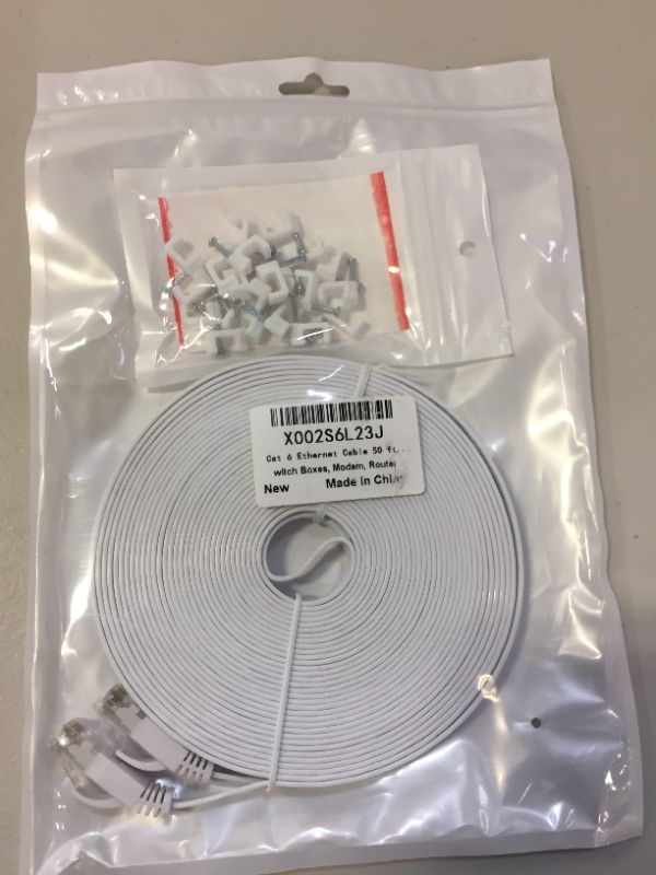 Photo 1 of CAT 6 ETHERNET CABLE 50 CT