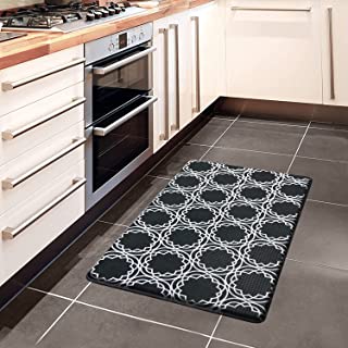 Photo 1 of AGELMAT Kitchen Mat, Anti Fatigue Rug 17"×30" Comfort Floor Cushioned Mat Anti-Slip Kitchen Rugs and Mats Waterproof Proof Memory Foam Ergonomic Throw Carpet for Standing Kitchen Office Laundry.