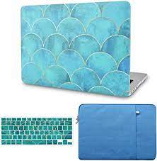 Photo 1 of KECC COMPATIBLE WITH MACBOOK AIR 13 INCH CASE 2020 JAPANESE CIRCLE PATTERN