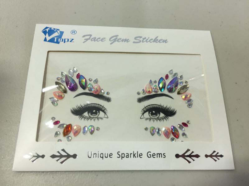 Photo 1 of FACE GEM STICKERS 