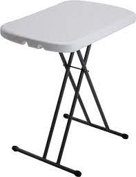 Photo 1 of Lifetime 26 Personal Folding Table, White Granite, 80251