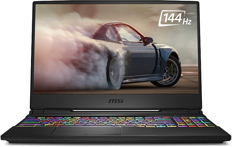 Photo 1 of MSI GL65 Leopard 10SFK-062 15.6" FHD 144Hz 3ms Thin Bezel Gaming Laptop Intel Core i7-10750H RTX2070 16GB 512GB NVMe SSD Win 10 Notebook PC Computer