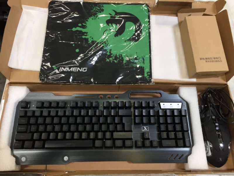 Photo 1 of GAMING KEYBOARD/MOUSE/MOUSEPAD