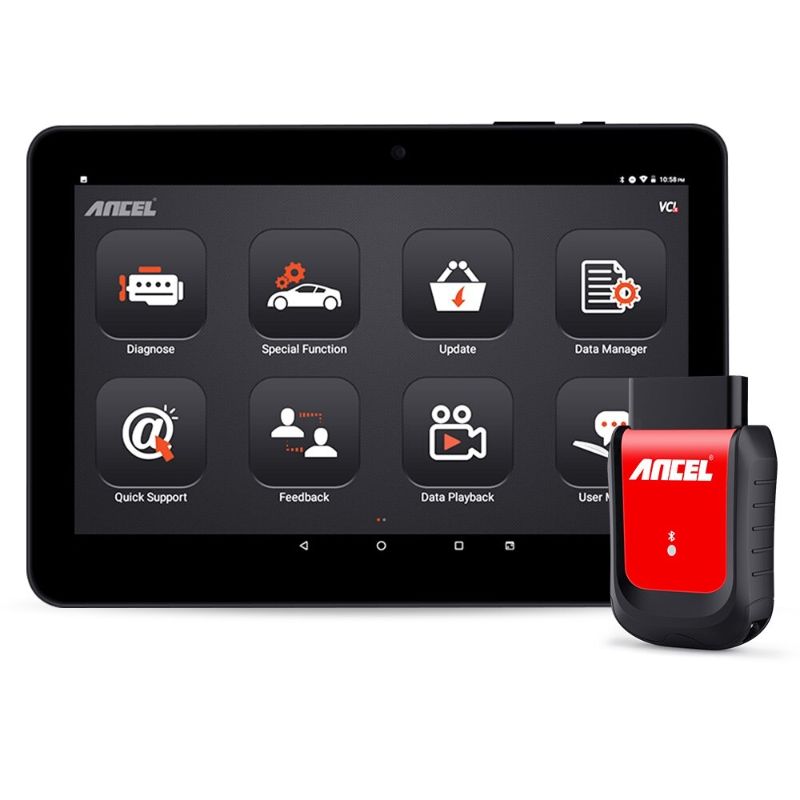 Photo 1 of Ancel X6 New Version OBD2 Scanner Bluetooth Scan Full System Diagnosis ABS Airbag Oil EPB DPF Reset OBDII Automotive Code Reader Check Engine Auto Car Diagnostic Tools
