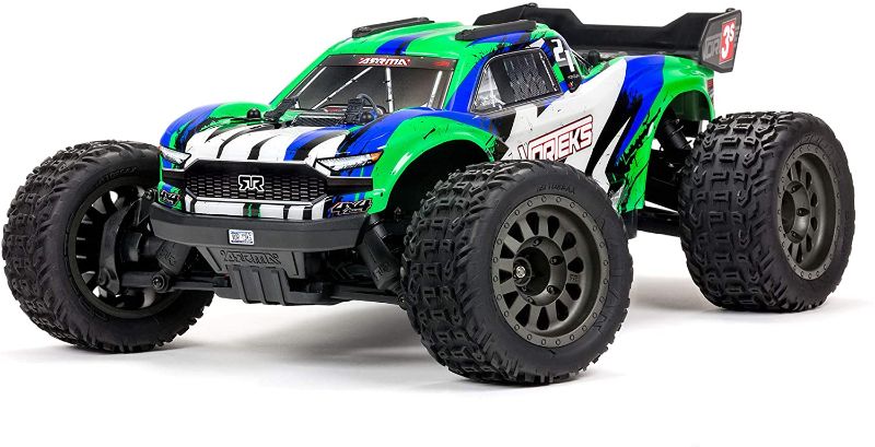 Photo 1 of ARRMA RC Truck 1/10 VORTEKS 4X4 3S BLX Stadium Truck RTR (Batteries and Charger Not Included), Green, ARA4305V3T3
